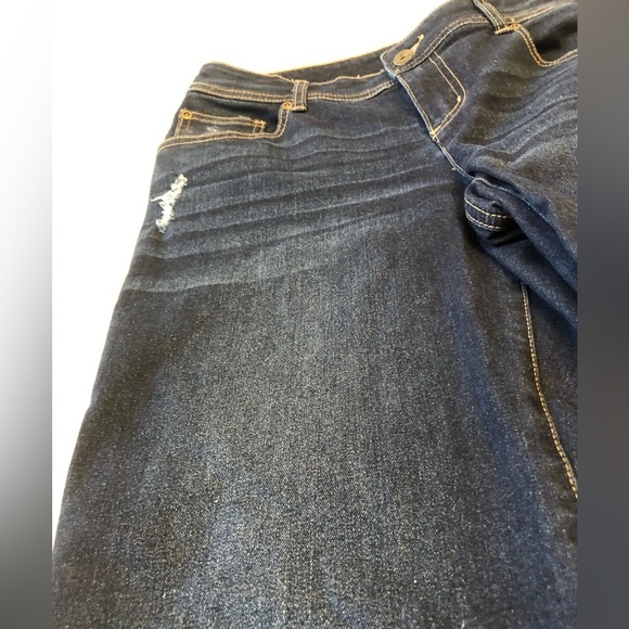 Chico’s Women’s Distressed Stretch Jeans Ankle Size 0 - Picture 3 of 12